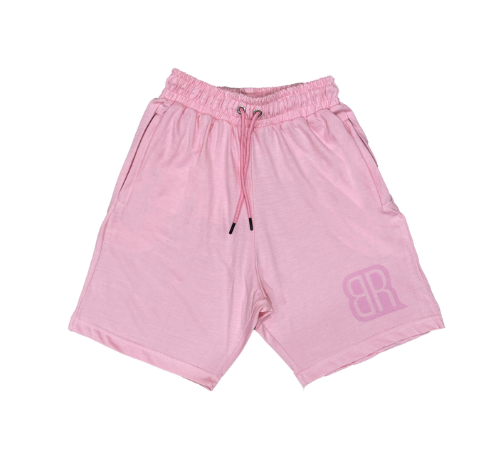 Baby pink sweat shorts sale