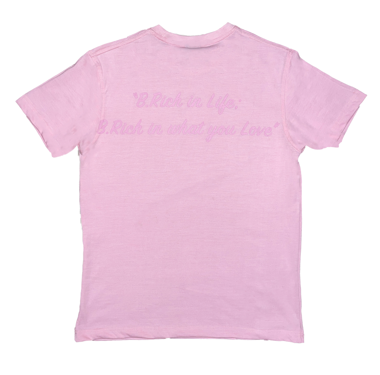 Baby Pink Slogan Tee