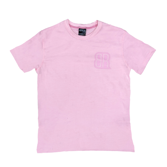 Baby Pink Slogan Tee